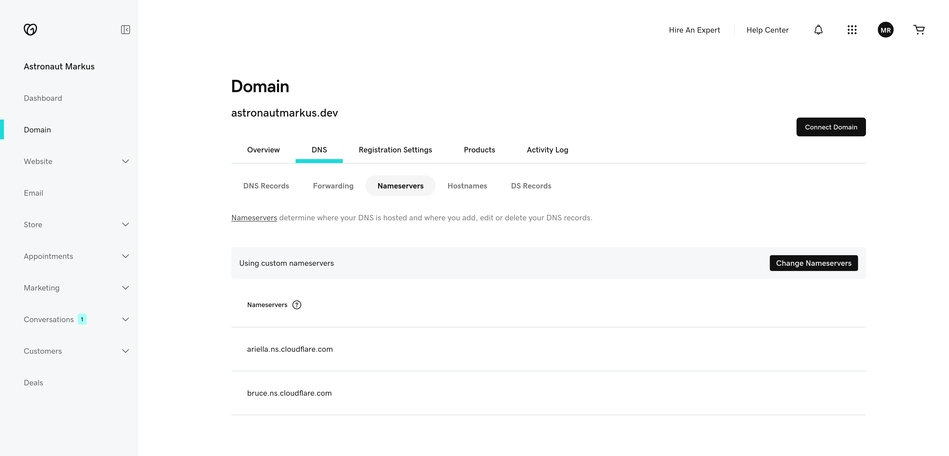 GoDaddy DNS
