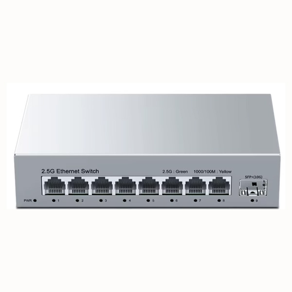 2.5G switch for the upper floor